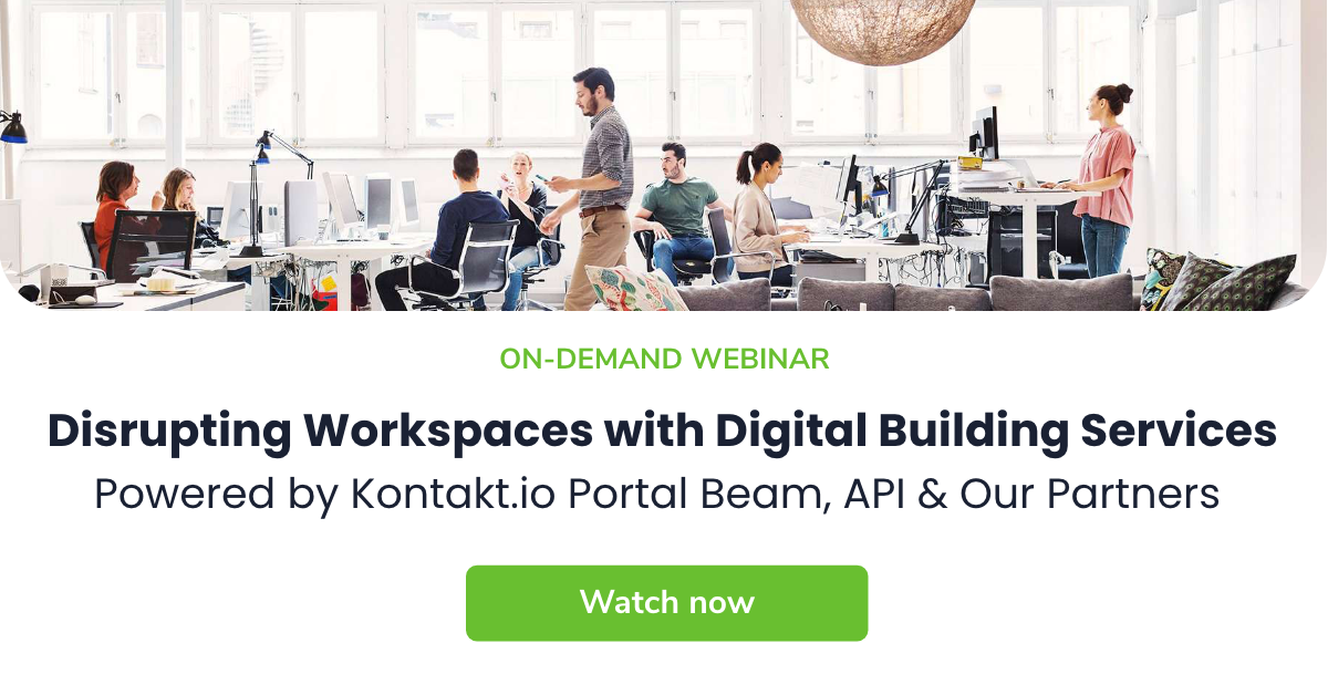 Disrupting Workspaces with Digital Building Services Webinar